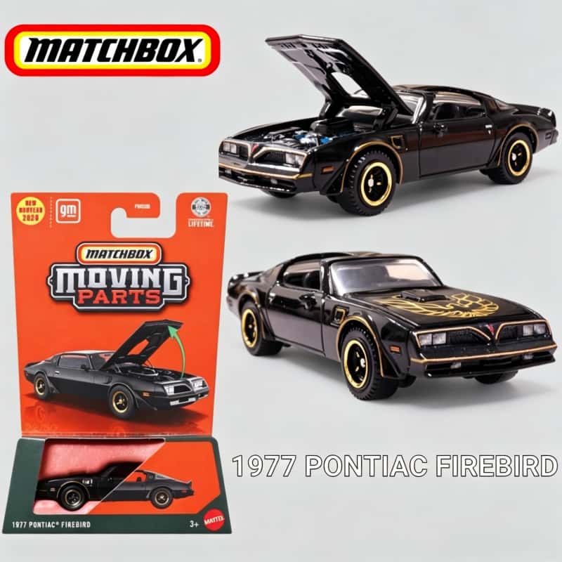 Vintage Toys Collector - 2026 Matchbox 1:64 Druckguss-Metallauto-Modell 1977 Pontiac