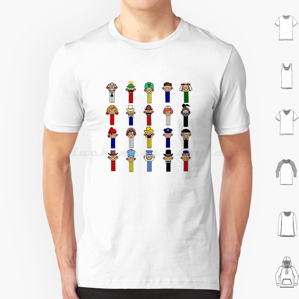 Vintage Toys Collector - Pal Muster T-Shirt Große Größe 100