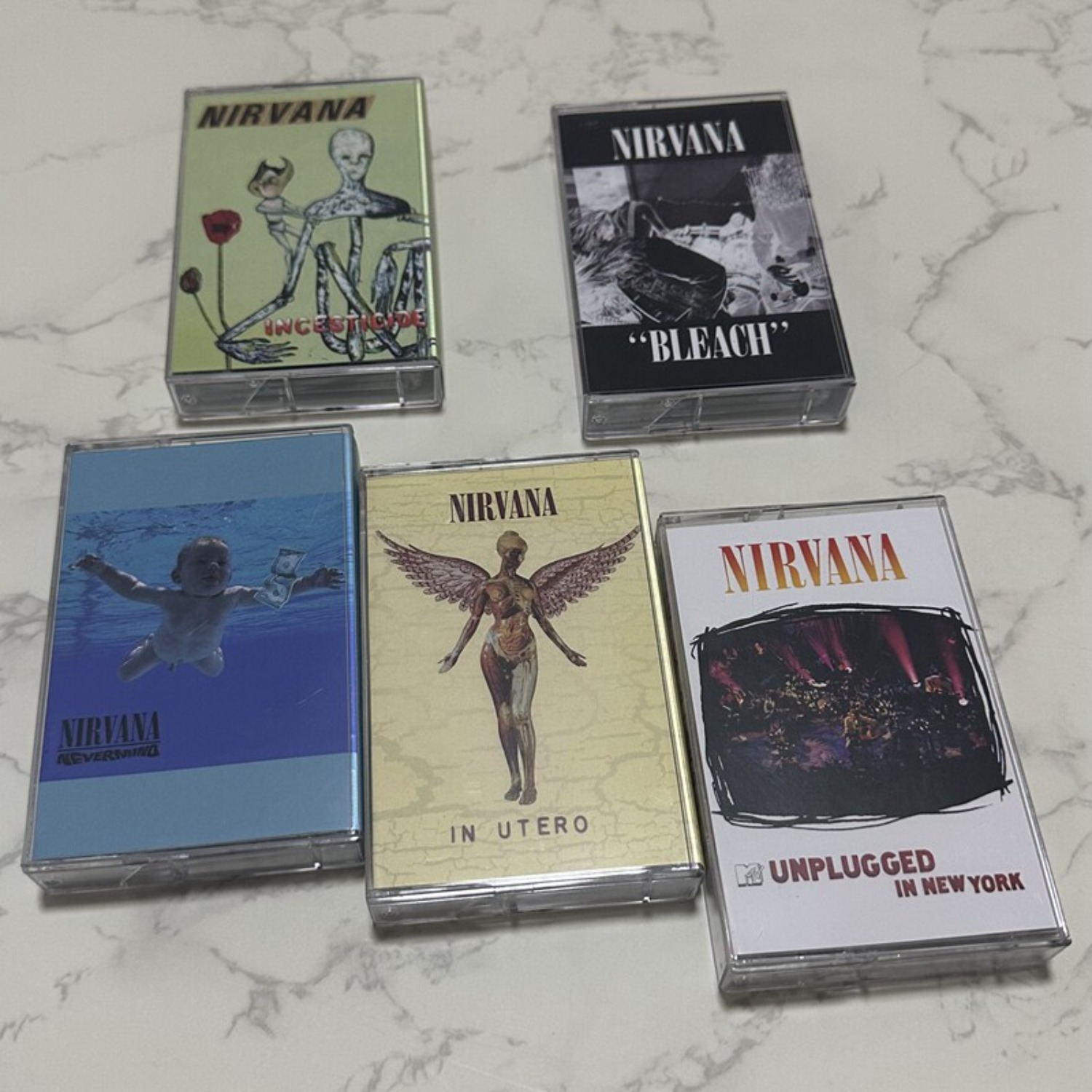 Vintage Collectibles & More Llc Photos - Komplette Album-Sammlung Kassetten Alternative Rock Vintage