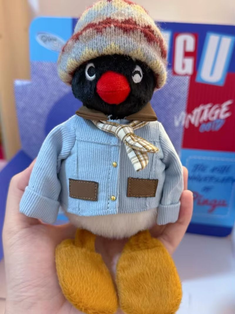 Vintage Collectible Dolls For Sale - Pingu Blind Box 45th Anniversary Vintage