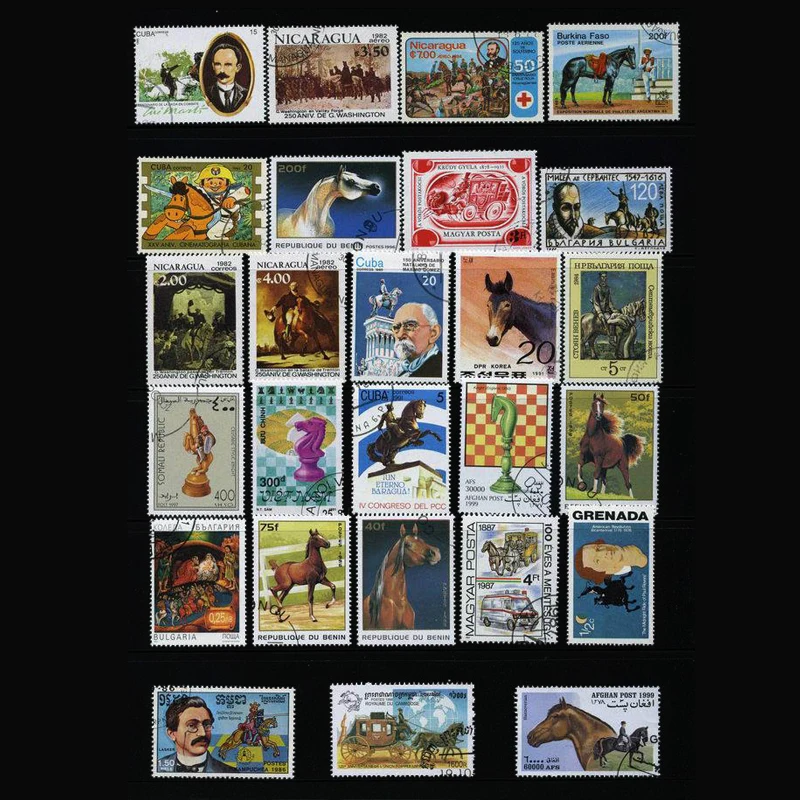Briefmarken, 50 verschiedene P – Collectible Vintage Postage Stamps Bewertung und Preis