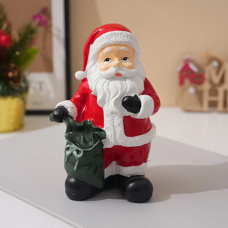 Weihnachten Santa Harz Ornamen – Vintage Collectible Santa Bewertung und Preis