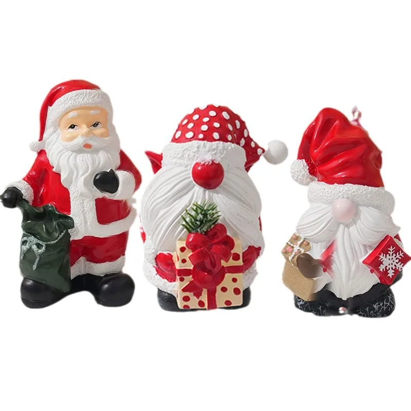 Weihnachten Santa Harz Ornamen – Vintage Collectible Santa Bewertung und Preis