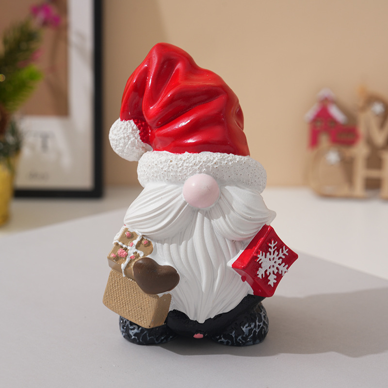 Weihnachten Santa Harz Ornamen – Vintage Collectible Santa Bewertung und Preis