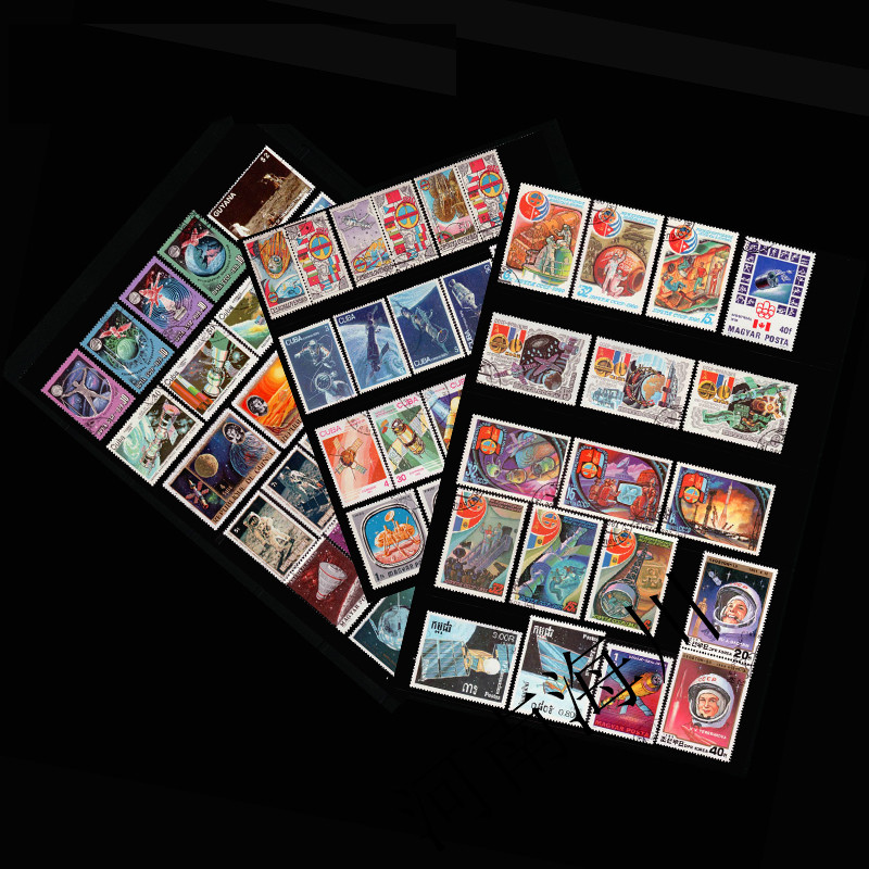 100 Verschiedene Weltraum-Brie – Collectible Vintage Postage Stamps Bewertung und Preis