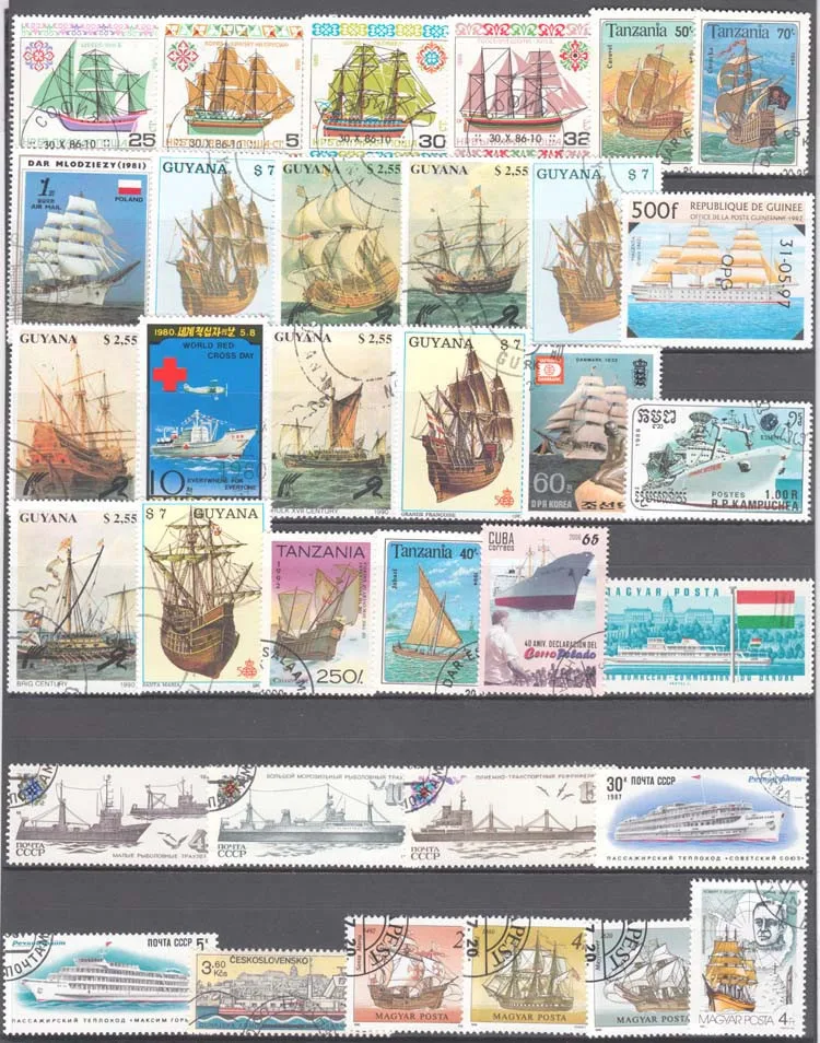 100 spezielle Briefmarken mit  – Collectible Vintage Postage Stamps Bewertung und Preis