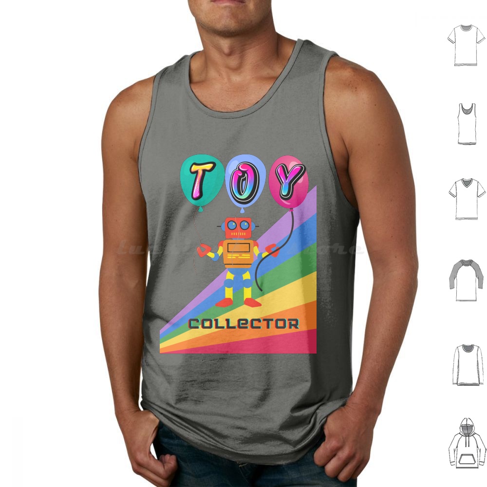 Toy Collector Tanktops mit Auf – Vintage Toys Collector Bewertung und Preis