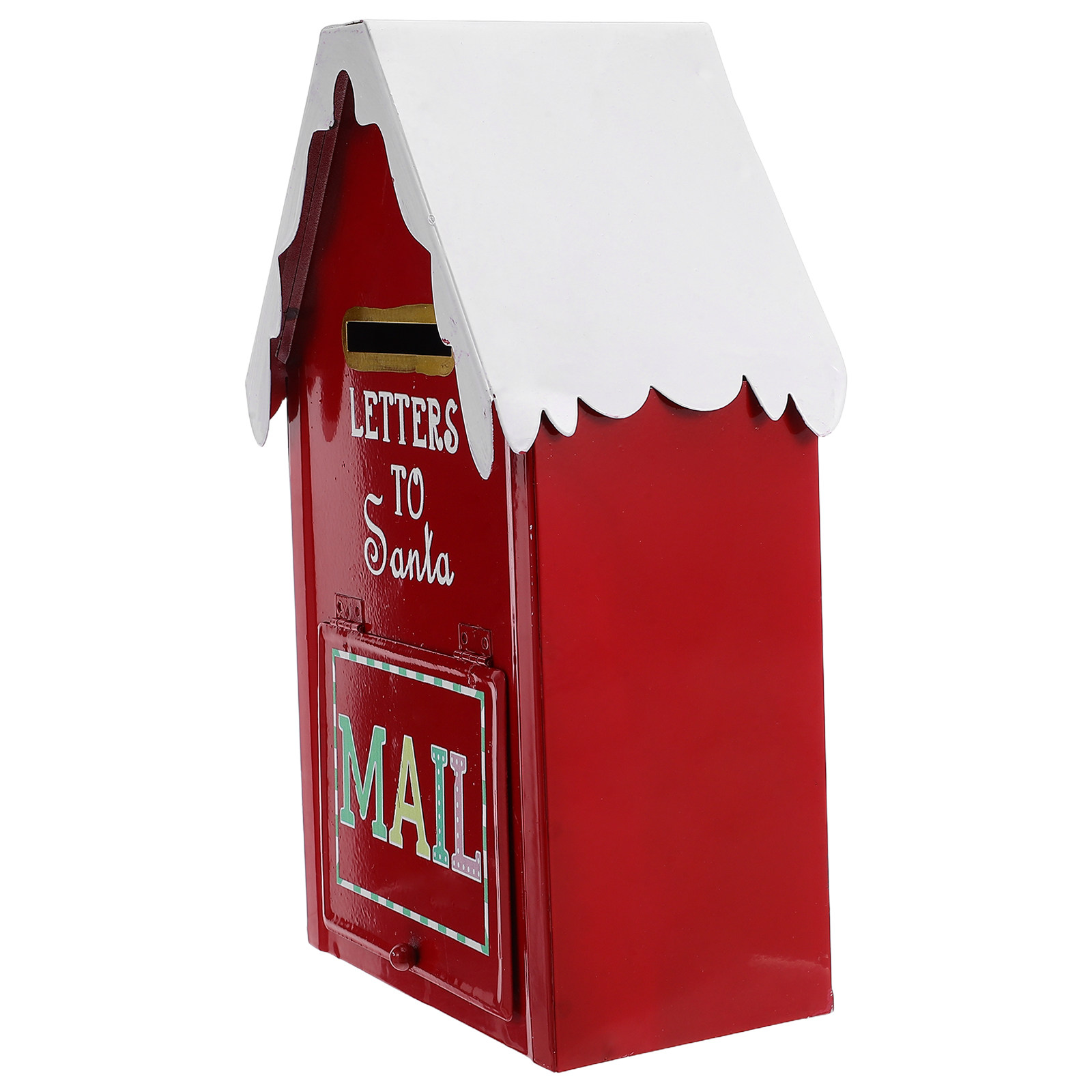Roter Weihnachtsbriefkasten au – Vintage Collectible Santa Bewertung und Preis