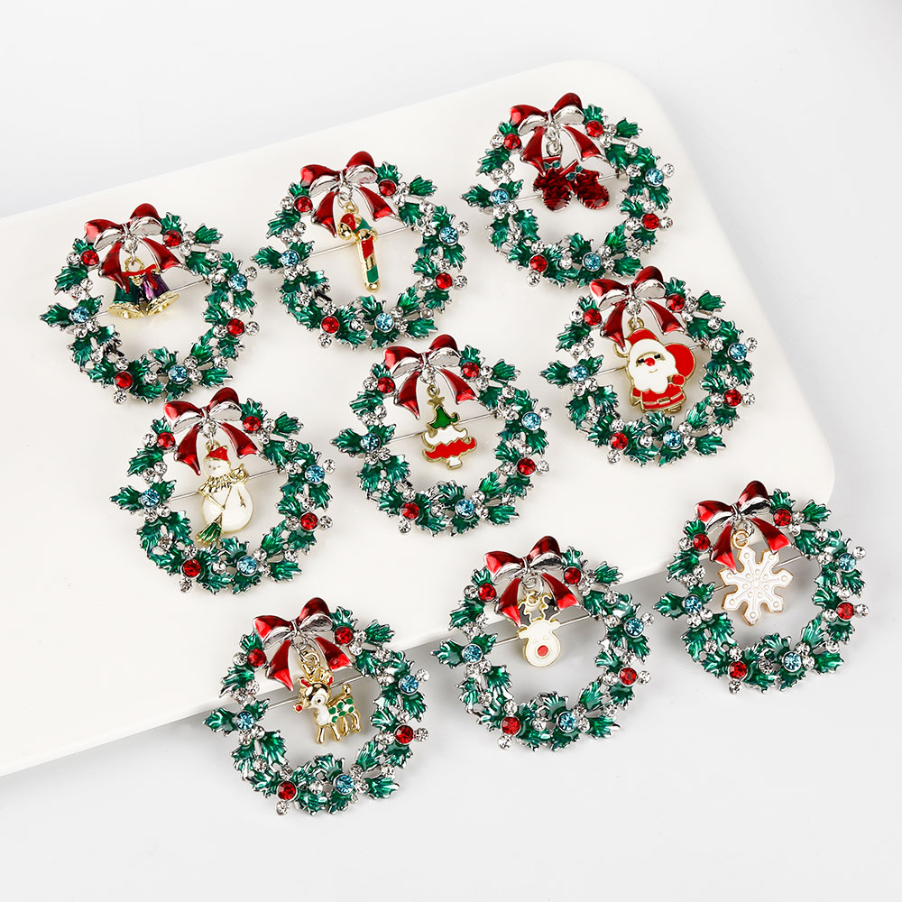 Weihnachtskranz-Kollektion, Em – Vintage Collectible Santa Bewertung und Preis