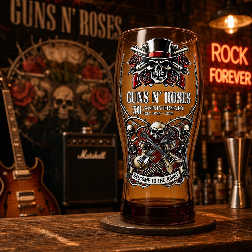 Guns N' Roses Gedenk-Bierkrug  – Vintage Collectible Guns Bewertung und Preis