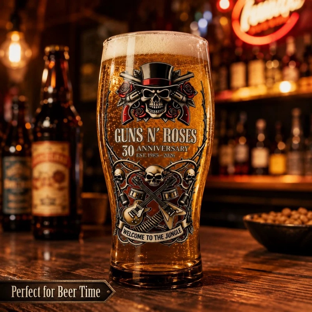 Guns N' Roses Gedenk-Bierkrug  – Vintage Collectible Guns Bewertung und Preis