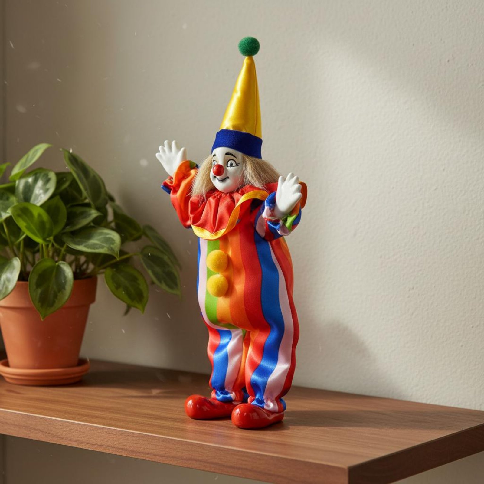 Vintage Porzellan-Clownpuppe E – Vintage Collectibles & More Llc Photos Bewertung und Preis