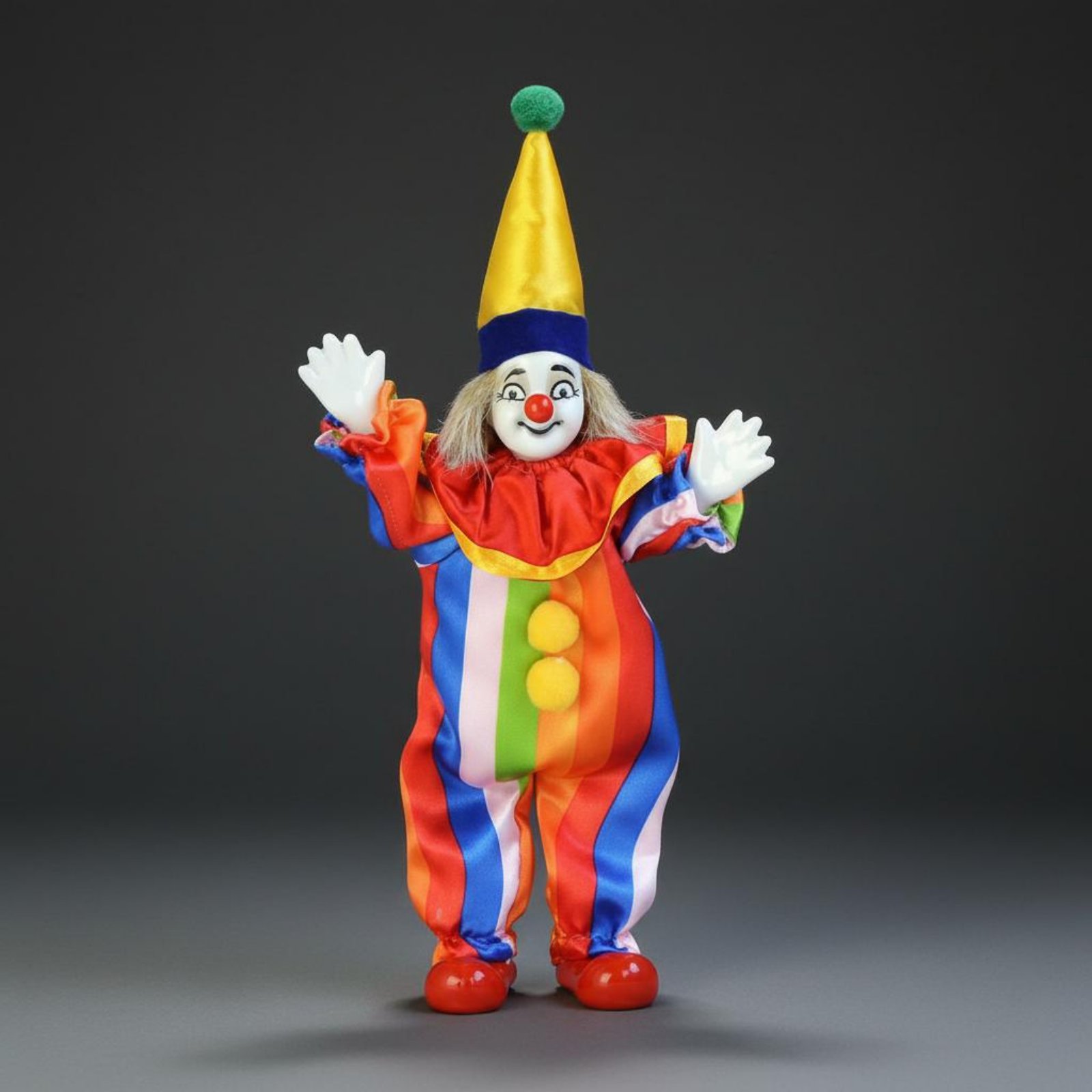 Vintage Porzellan-Clownpuppe E – Vintage Collectibles & More Llc Photos Bewertung und Preis