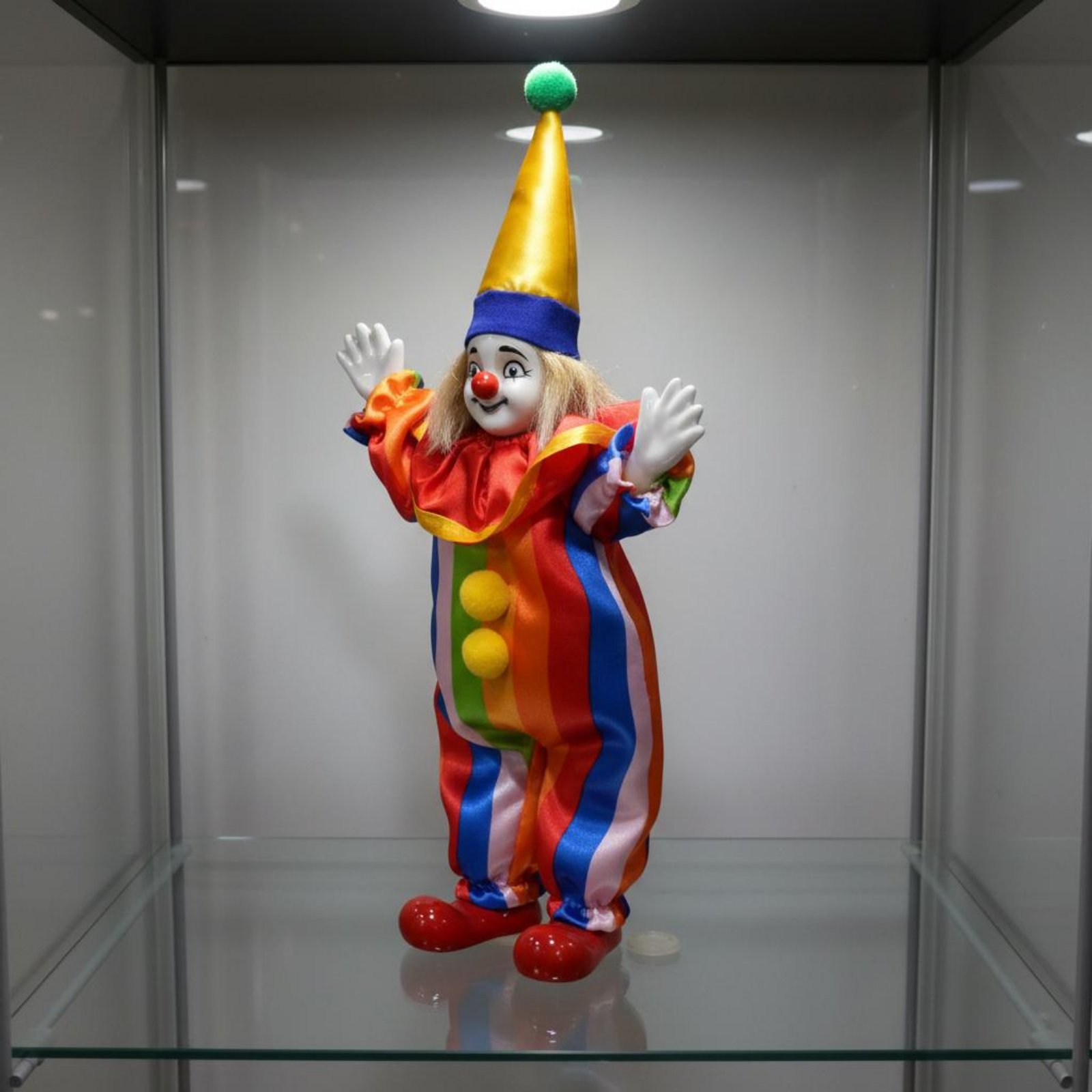 Vintage Porzellan-Clownpuppe E – Vintage Collectibles & More Llc Photos Bewertung und Preis