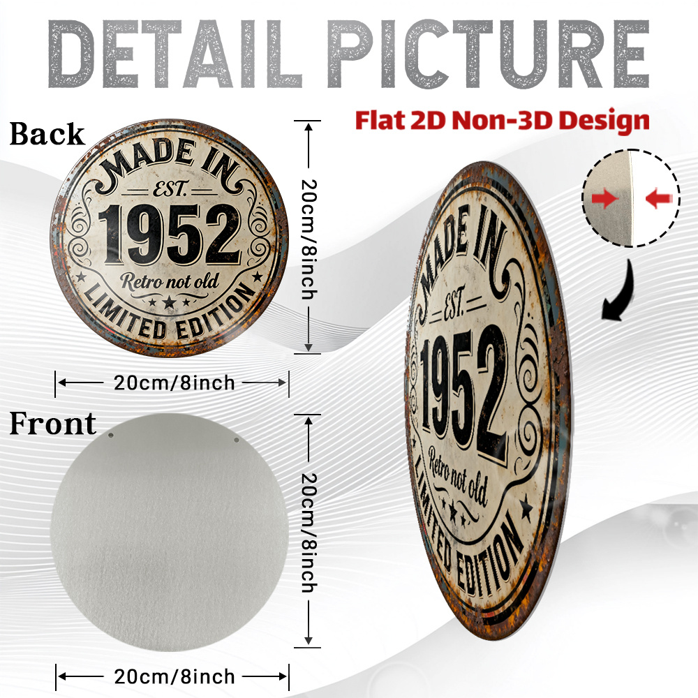 2D Flach, 1 Stück Vintage 1952 – Vintage Collectible Plates Bewertung und Preis