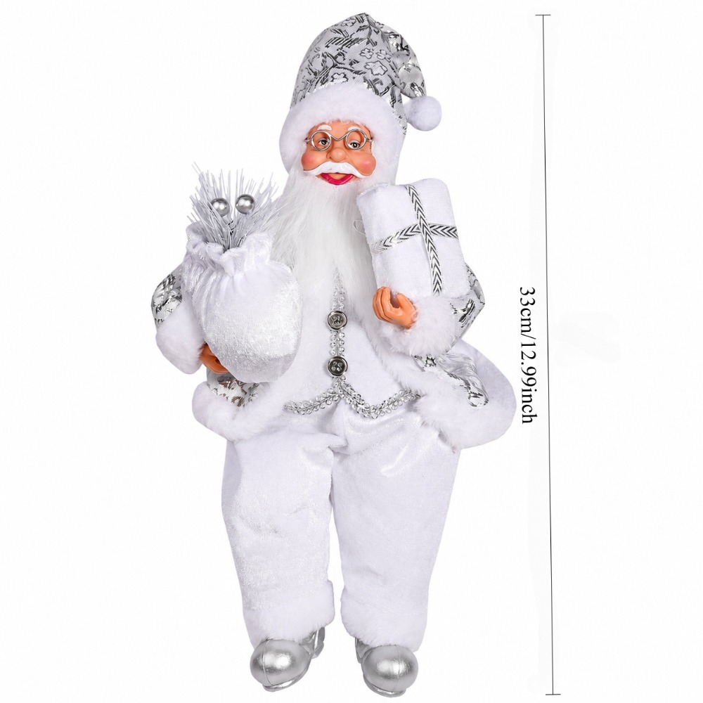 1 Stück Weißer Weihnachtsmann  – Vintage Collectible Santa Bewertung und Preis