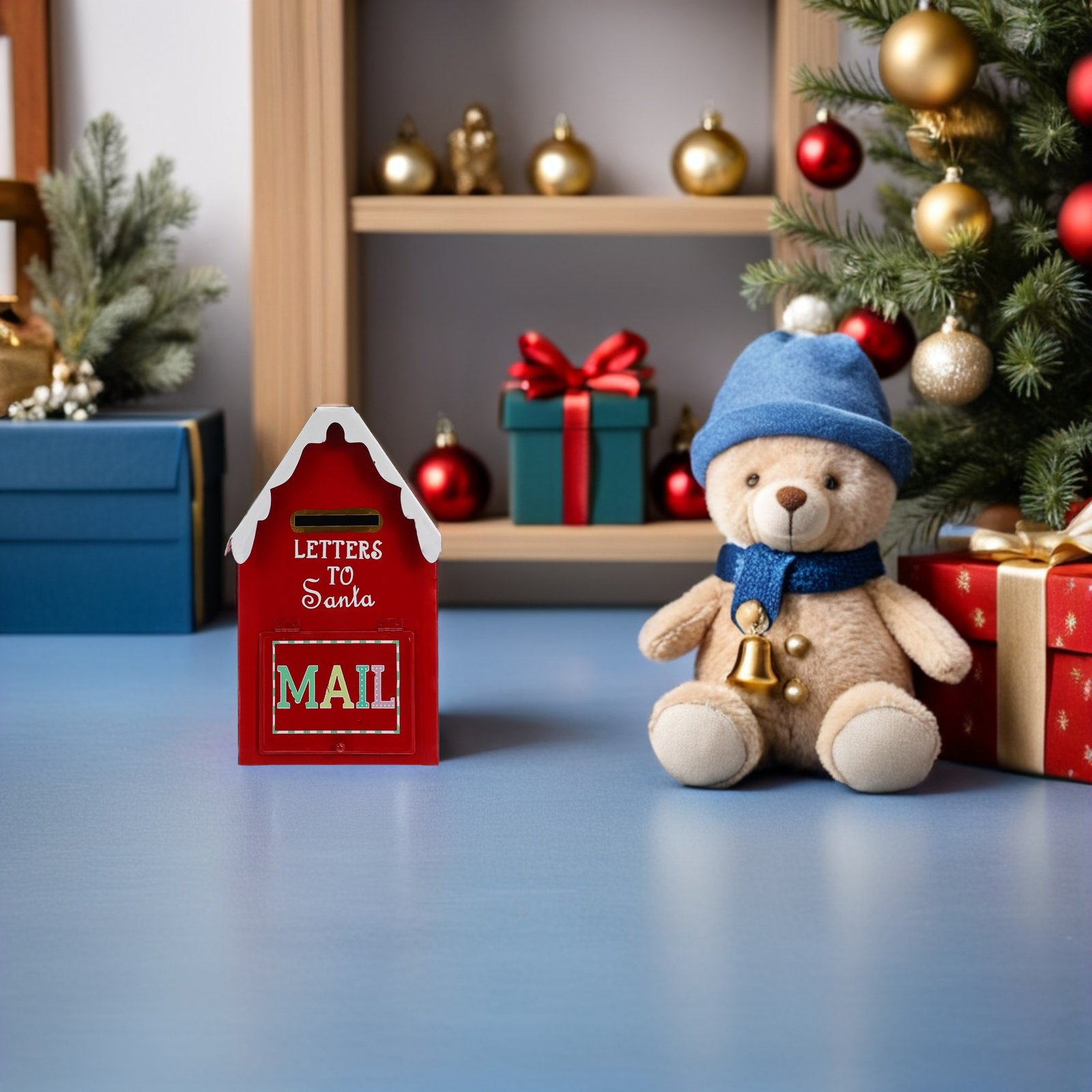 Weihnachtsmann-Briefkasten aus – Vintage Collectible Santa Bewertung und Preis