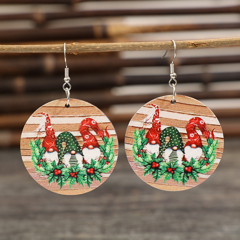 Neue Vintage-Ohrringe aus der  – Vintage Collectible Santa Bewertung und Preis