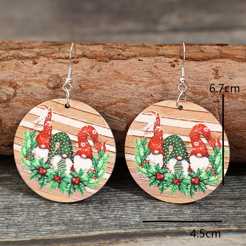 Neue Vintage-Ohrringe aus der  – Vintage Collectible Santa Bewertung und Preis