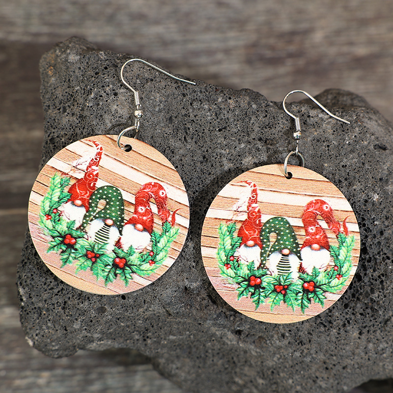 Neue Vintage-Ohrringe aus der  – Vintage Collectible Santa Bewertung und Preis