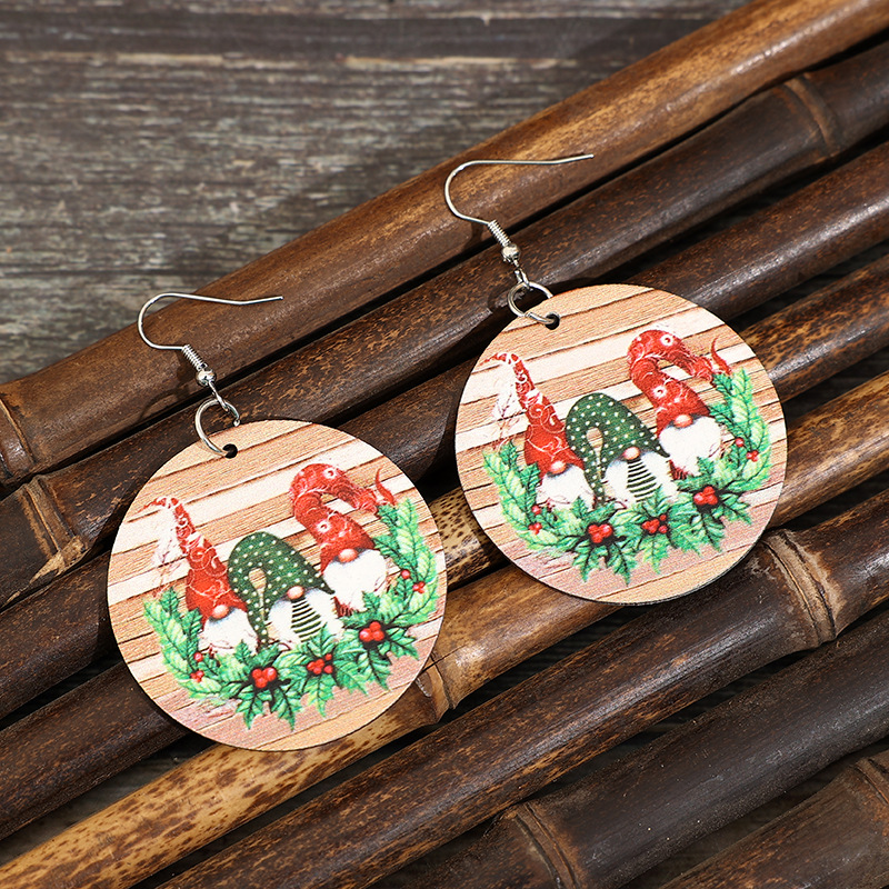 Neue Vintage-Ohrringe aus der  – Vintage Collectible Santa Bewertung und Preis